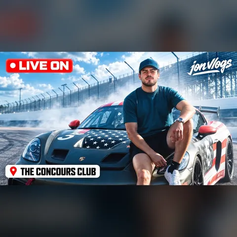 Capa do post de Jon Vlogs no YouTube: IRL- PARTICIPANDO DE UM TRACK DAY EM MIAMI
